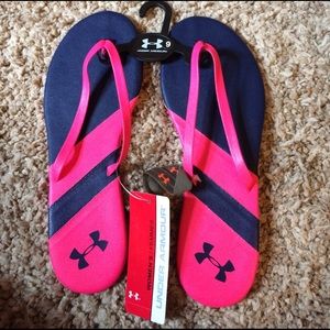 Brand New Under Armour Flip Flops